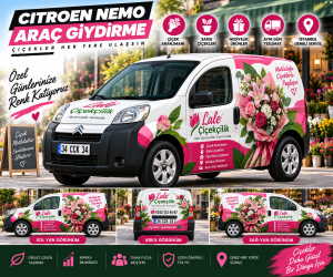 Citroen Nemo Araç Giydirme