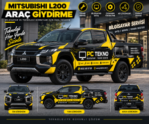 Mitsubishi L200 Araç Giydirme