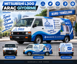 Mitsubishi L300 Araç Giydirme