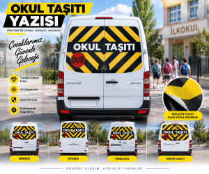 Okul Taşıtı Yazısı