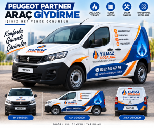 Peugeot Partner Araç Giydirme